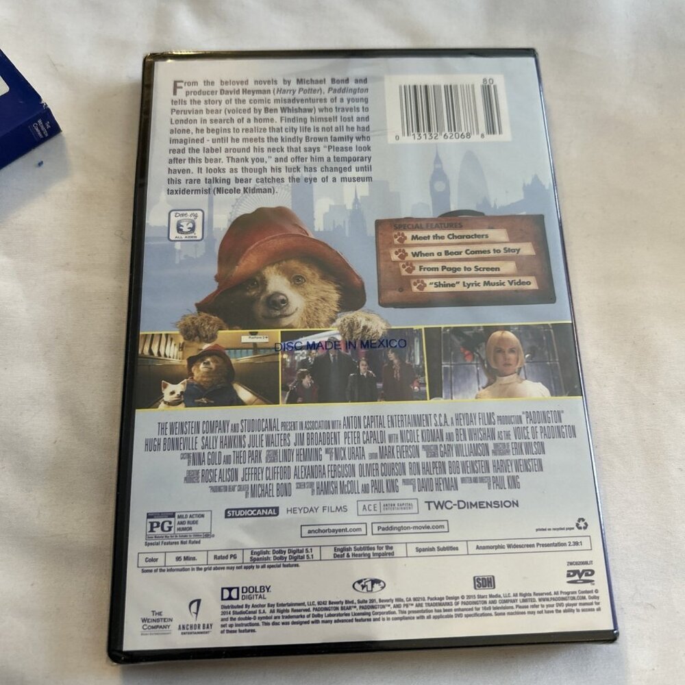 Paddington (DVD, 2014) New Manicured Seal - Picture 9 of 9